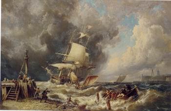 unknow artist Seascape, boats, ships and warships. 58